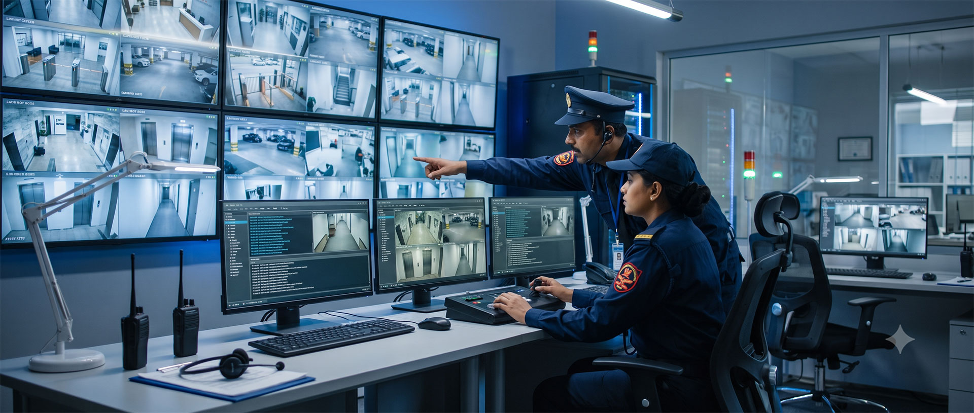 CCTV surveillance and monitoring
