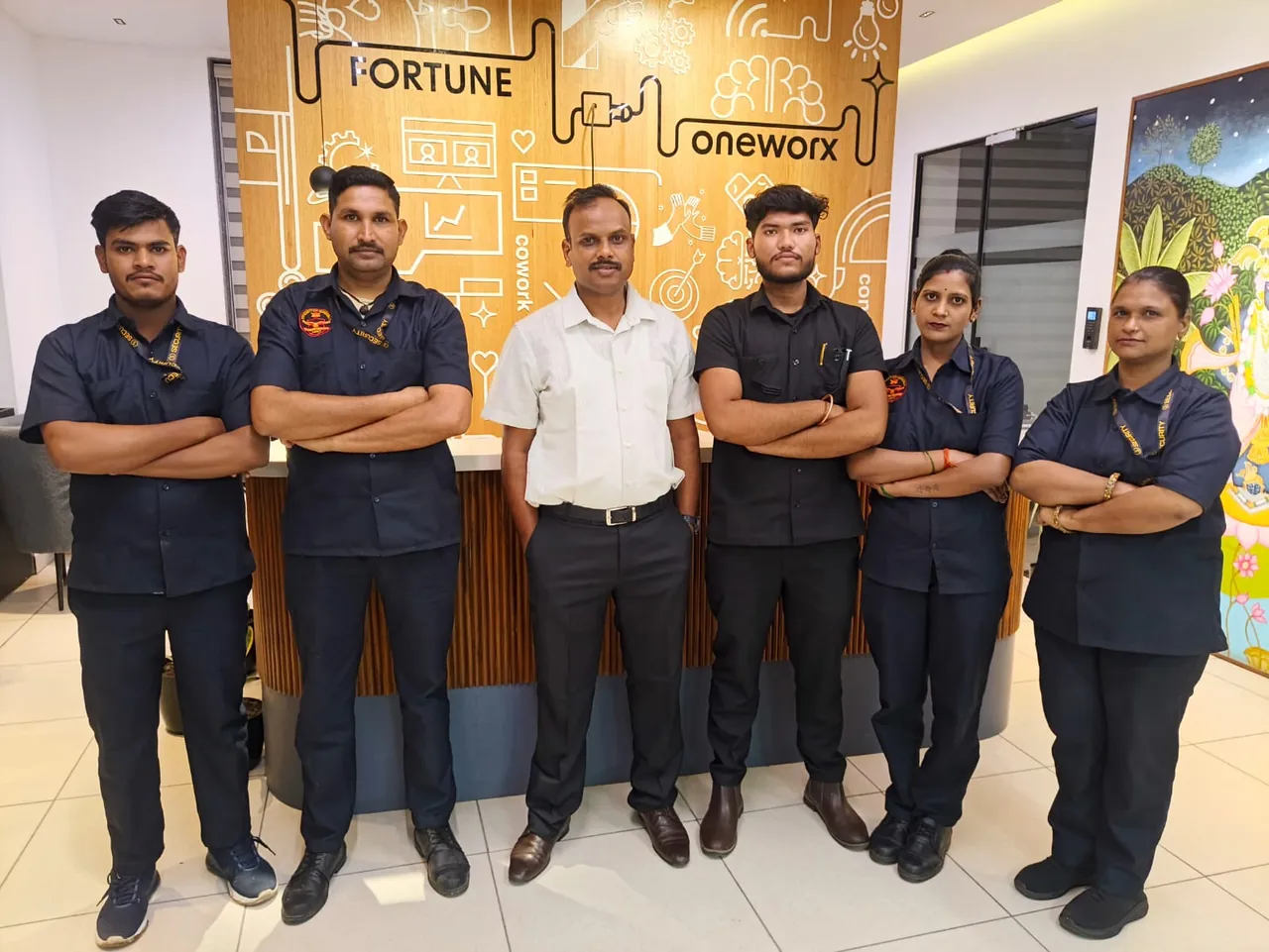 Comrade Security Agency team
